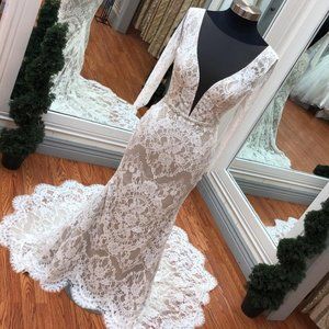 Casablanca wedding gown